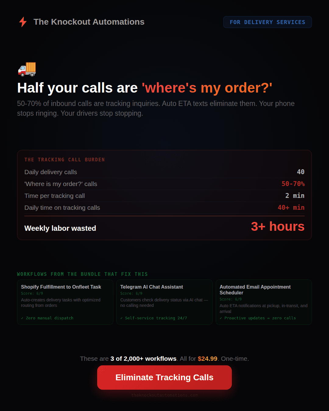 Delivery Driver automation pack