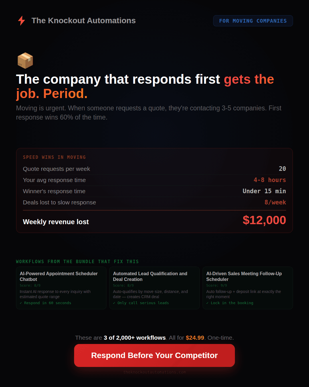 Moving Company automation pack